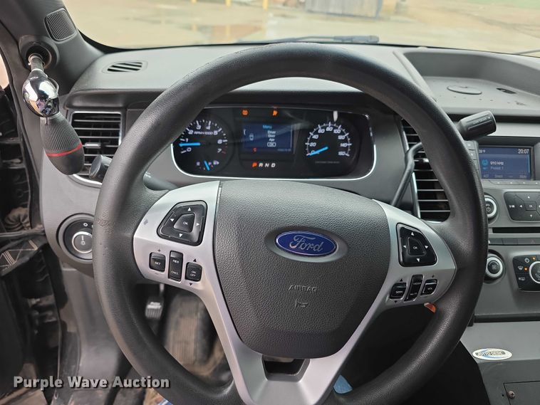 image for item FI0914 2015 Ford Taurus Police interceptor 