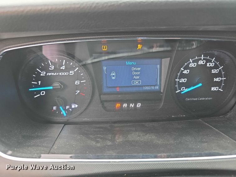 image for item FI0914 2015 Ford Taurus Police interceptor 