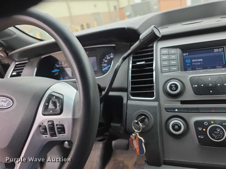 image for item FI0914 2015 Ford Taurus Police interceptor 