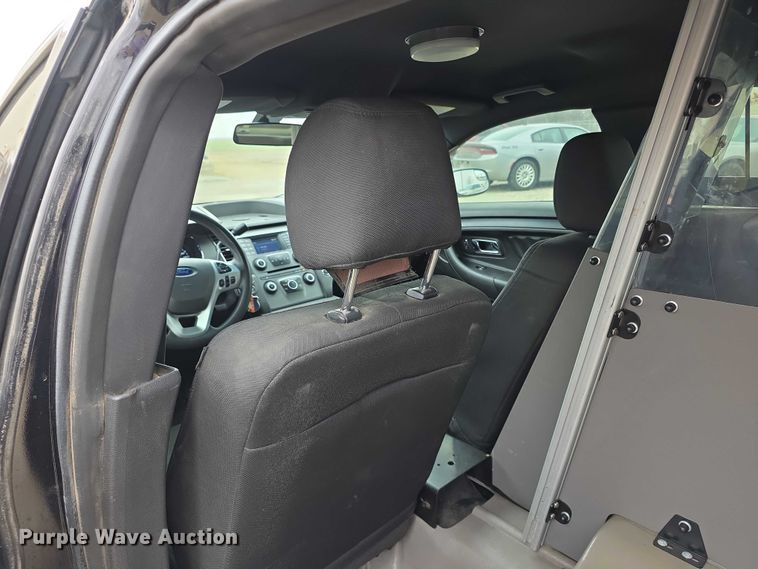 image for item FI0914 2015 Ford Taurus Police interceptor 