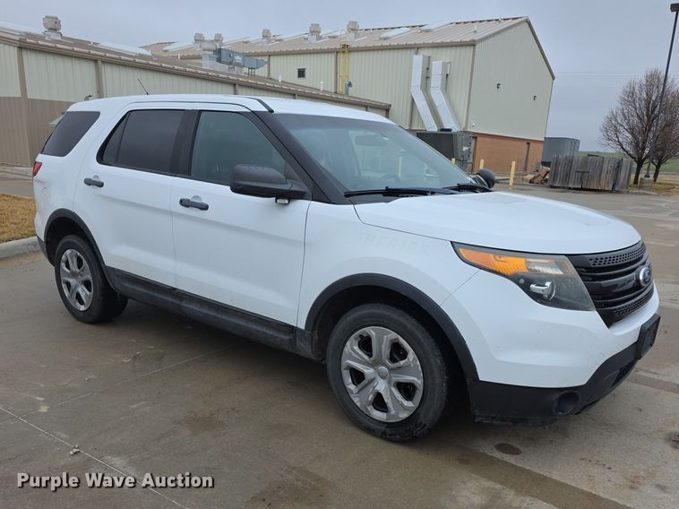 image for item FI0916 2013 Ford Explorer police Interceptor SUV