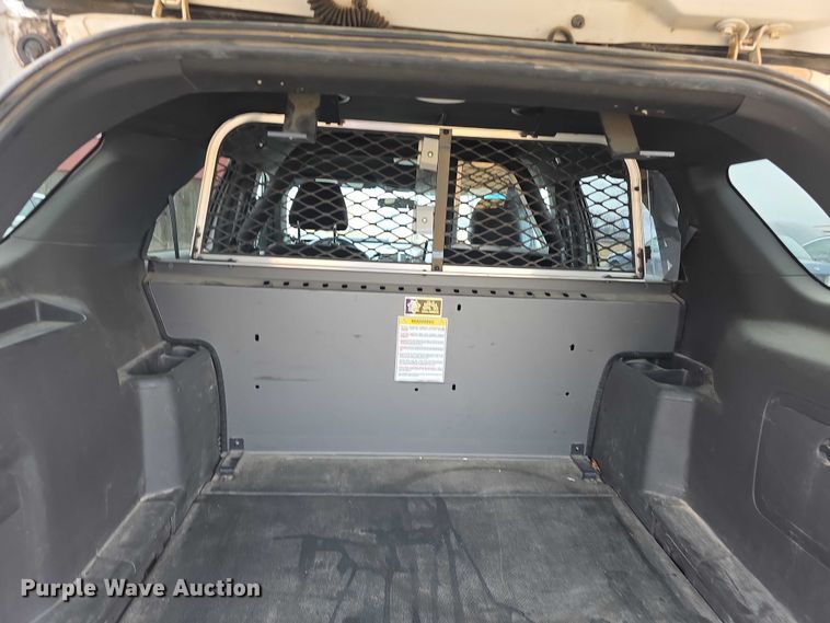 image for item FI0916 2013 Ford Explorer police Interceptor SUV