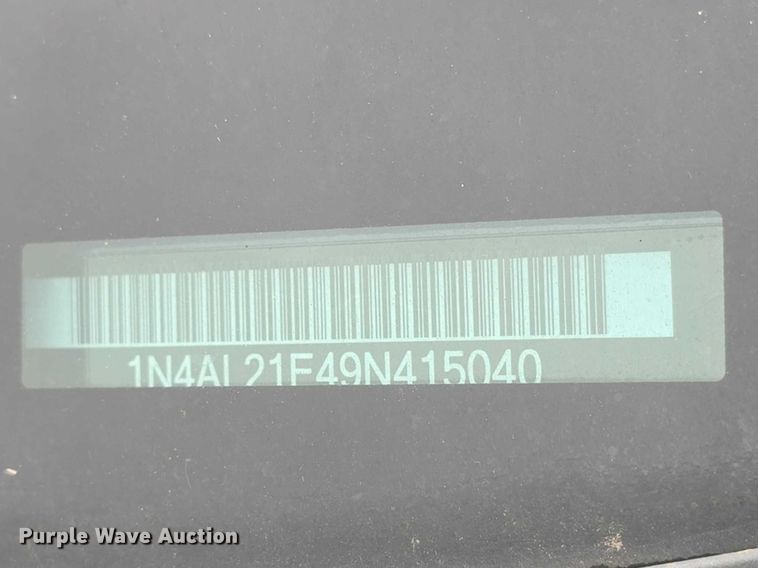 image for item FI0920 2009 Nissan Altima 