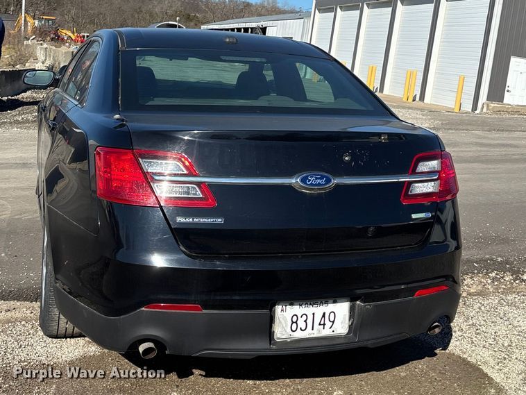 image for item FI0927 2016 Ford Taurus Police Interceptor 