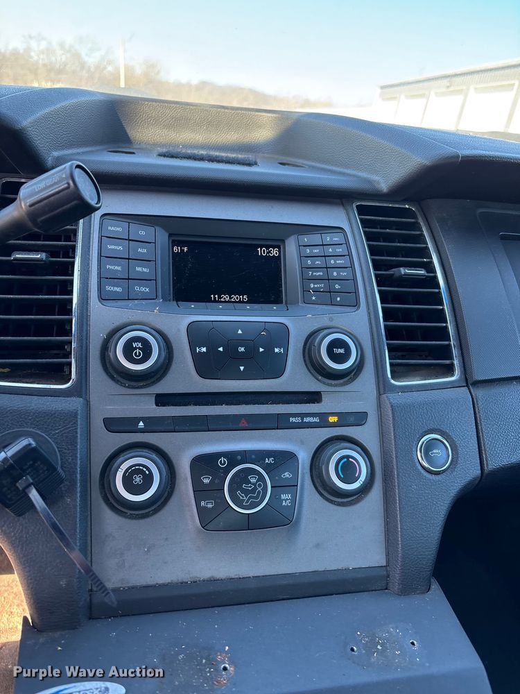 image for item FI0927 2016 Ford Taurus Police Interceptor 