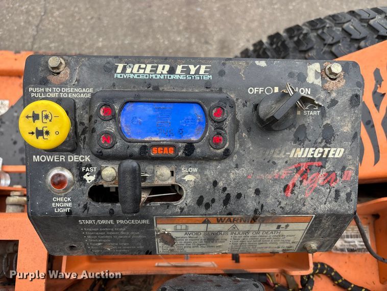 image for item FK1234 Scag Turf Tiger ZTR lawn mower