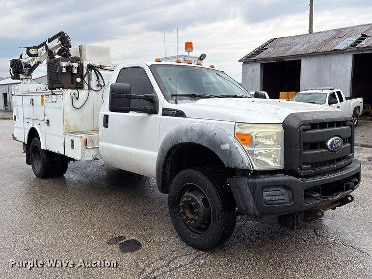 image for item FK1239 2011 Ford F550 Super Duty XL utility / service truck