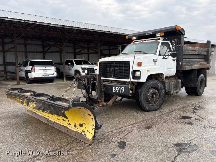 image for item FK1242 1999 GMC C8500 dump truck