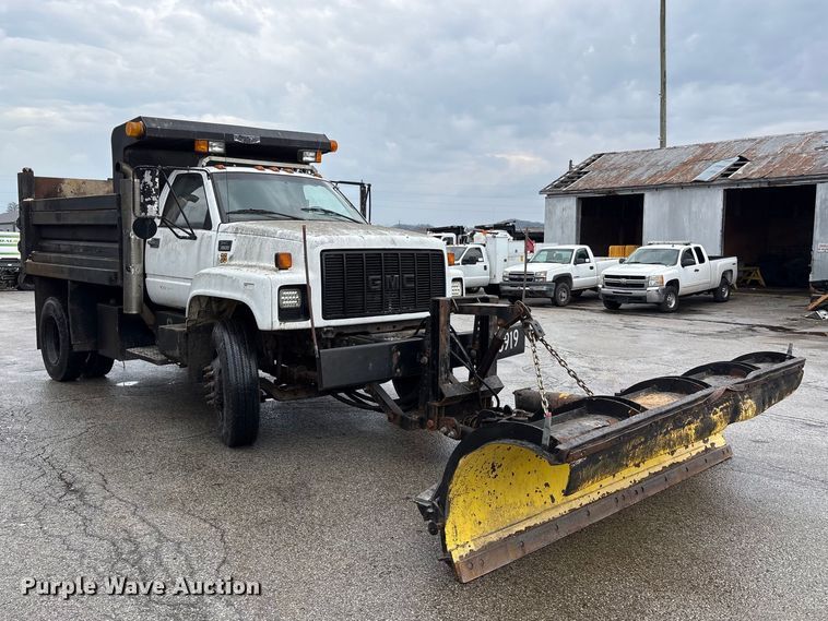 image for item FK1242 1999 GMC C8500 dump truck