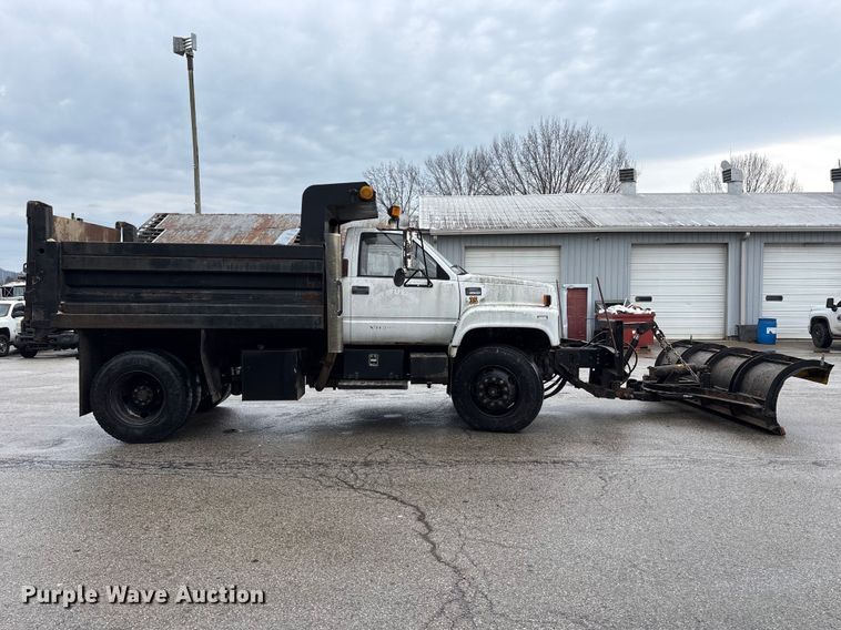 image for item FK1242 1999 GMC C8500 dump truck