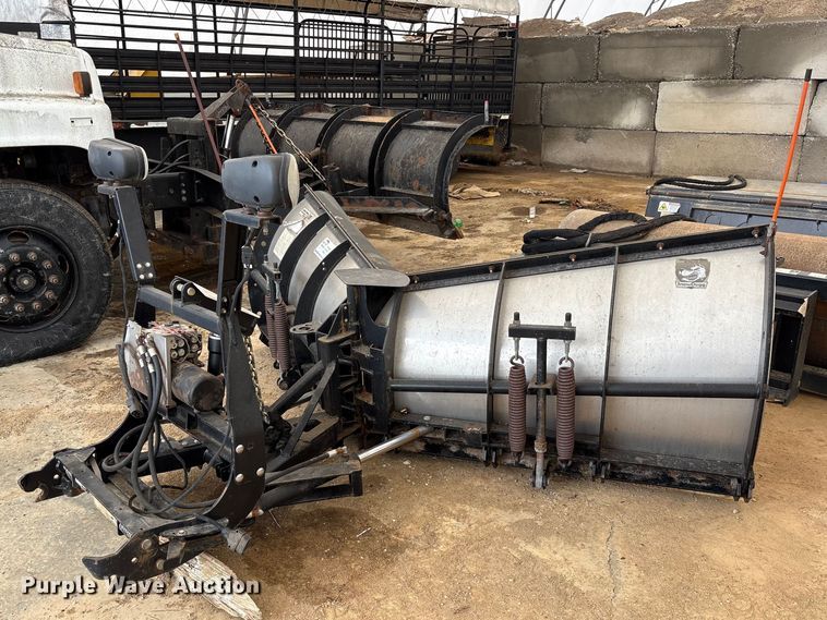 image for item FK1243 Buyers Salt Dogg VX95 snow plow