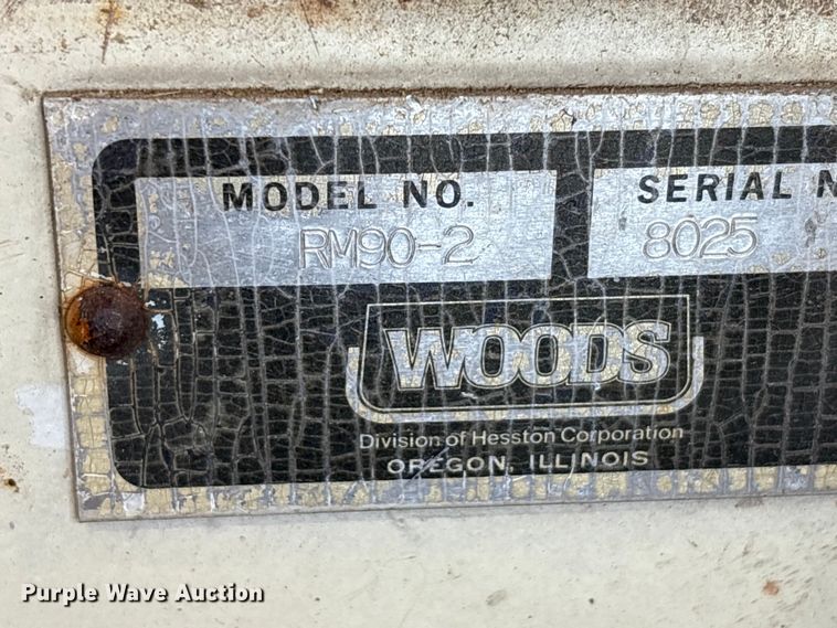 image for item FK1244 Woods RM90-2 finish mower