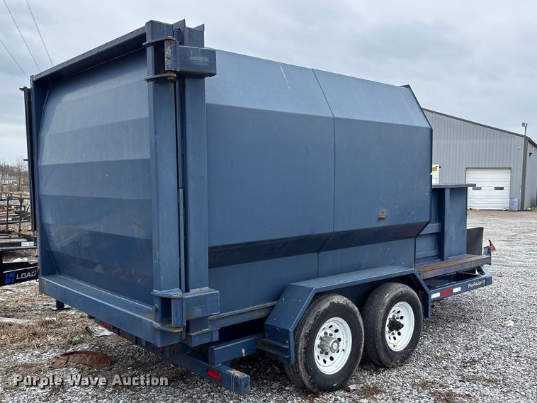 image for item FK1245 2017 Pro-Tainer Pro-Pactor-15 compactor trailer