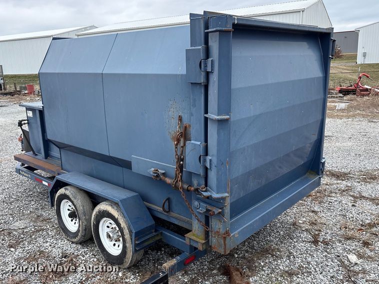 image for item FK1245 2017 Pro-Tainer Pro-Pactor-15 compactor trailer