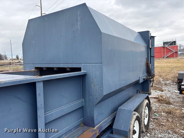 image for item FK1245 2017 Pro-Tainer Pro-Pactor-15 compactor trailer