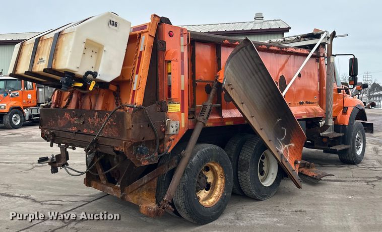 image for item FK1580 2012 International SF637 dump truck