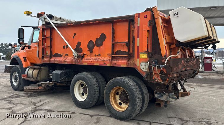 image for item FK1580 2012 International SF637 dump truck