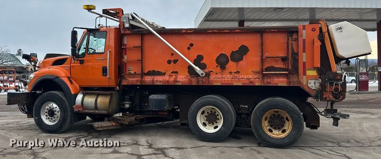 image for item FK1580 2012 International SF637 dump truck