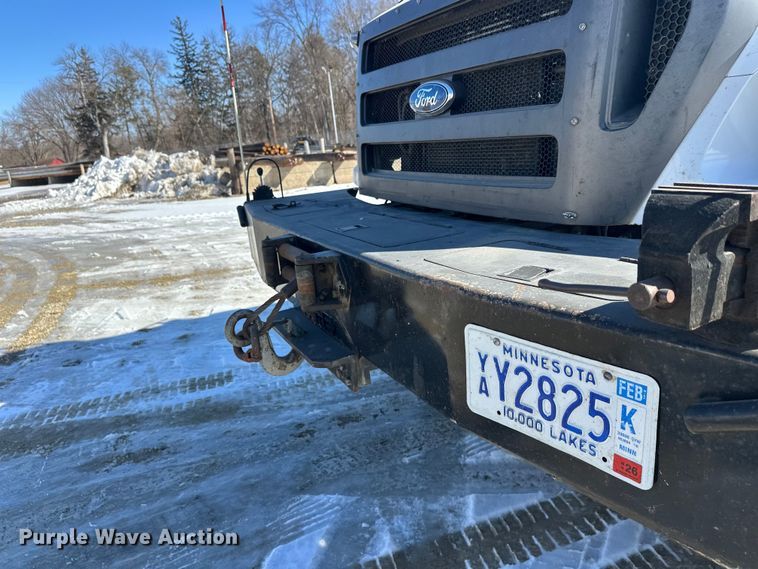 image for item FK1672 2007 Ford F750 digger derrick truck