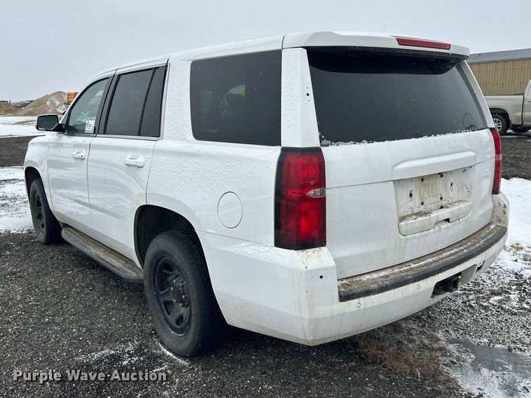 image for item FK1778 2020 Chevrolet Tahoe Police SUV