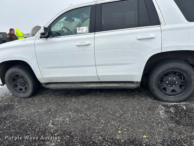 image for item FK1778 2020 Chevrolet Tahoe Police SUV