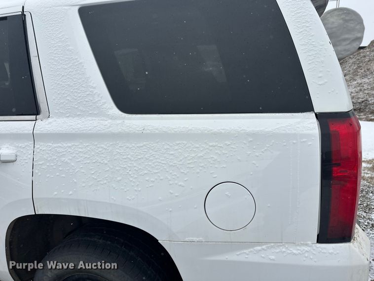 image for item FK1778 2020 Chevrolet Tahoe Police SUV