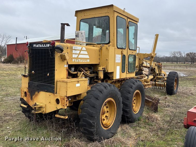 image for item JL9569 Fiat Allis FG75 motor grader