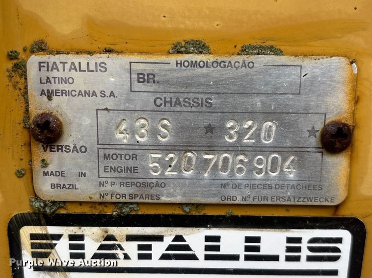 image for item JL9569 Fiat Allis FG75 motor grader