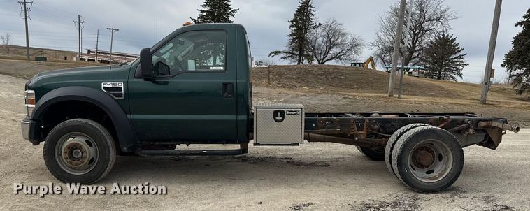 image for item MO9291 2008 Ford F450 Super Duty truck cab and chassis