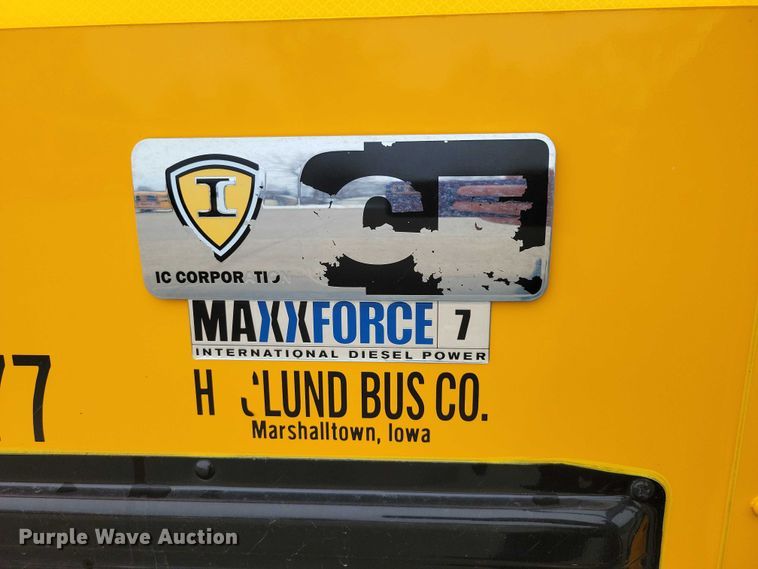 image for item NK9823 2013 IC PB105 school bus