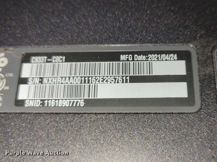 image for item NK9855 Approximately (330) ACER Chrome books