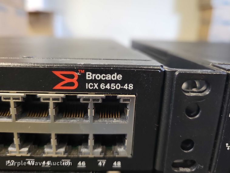 image for item NK9856 Brocade ethernet switches