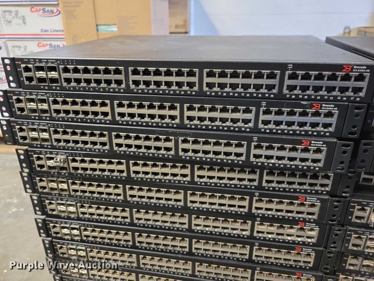 image for item NK9856 Brocade ethernet switches