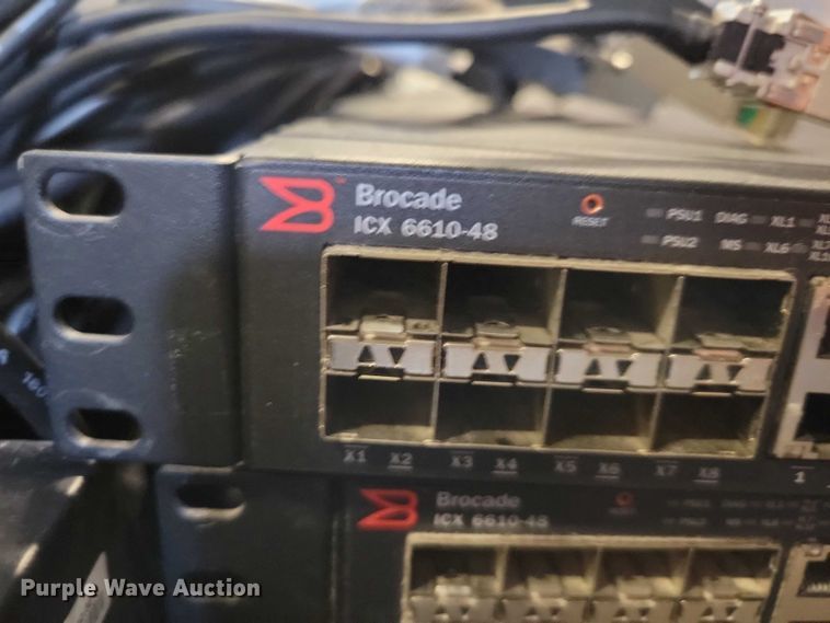 image for item NK9856 Brocade ethernet switches