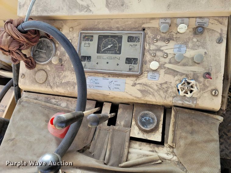 image for item NK9858 1983 Elgin Pelican Premier street sweeper truck