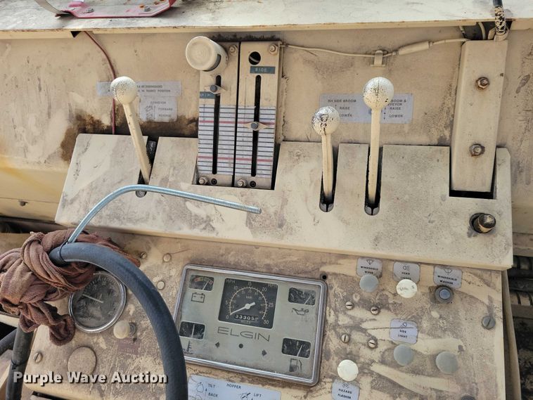 image for item NK9858 1983 Elgin Pelican Premier street sweeper truck