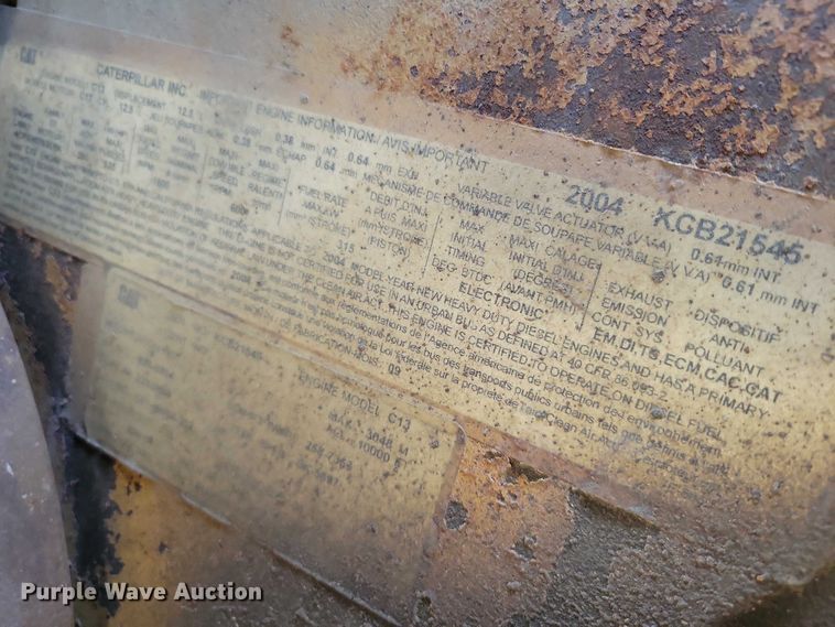 image for item NK9861 2005 Sterling L9500 dump truck