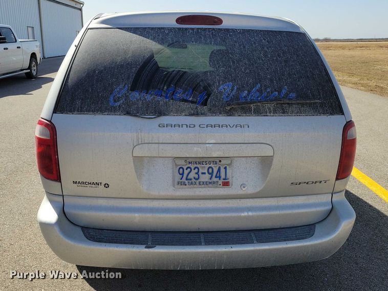 image for item NK9862 2001 Dodge Grand Caravan van