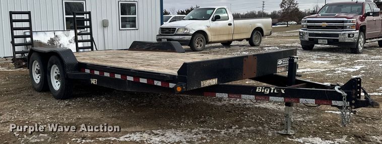 image for item OE9511 2017 Big Tex 14ET utility trailer