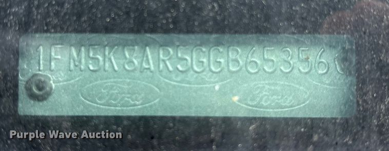 image for item YA2479 2016 Ford Explorer Police Interceptor SUV