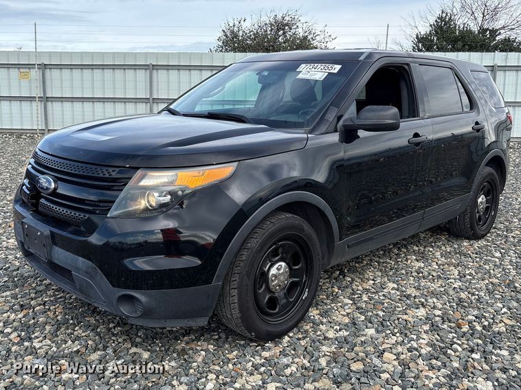 image for item YA2480 2015 Ford Explorer Police Interceptor SUV