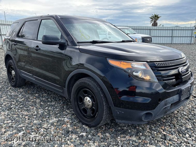 image for item YA2480 2015 Ford Explorer Police Interceptor SUV