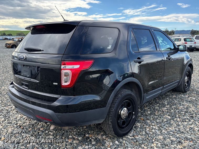 image for item YA2480 2015 Ford Explorer Police Interceptor SUV