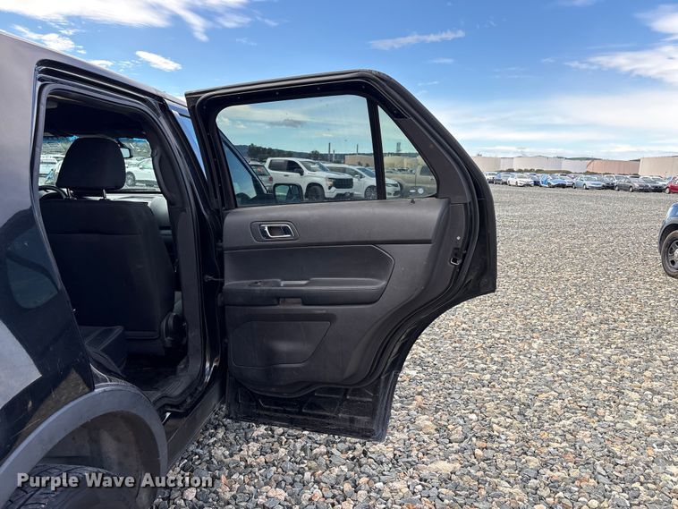 image for item YA2480 2015 Ford Explorer Police Interceptor SUV