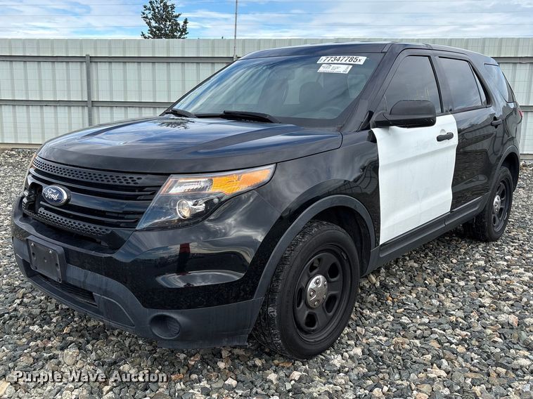 image for item YA2481 2015 Ford Explorer Police Interceptor SUV