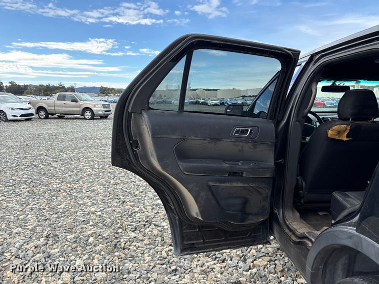 image for item YA2481 2015 Ford Explorer Police Interceptor SUV