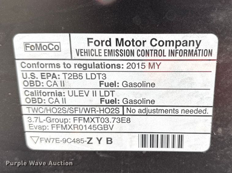 image for item YA2481 2015 Ford Explorer Police Interceptor SUV