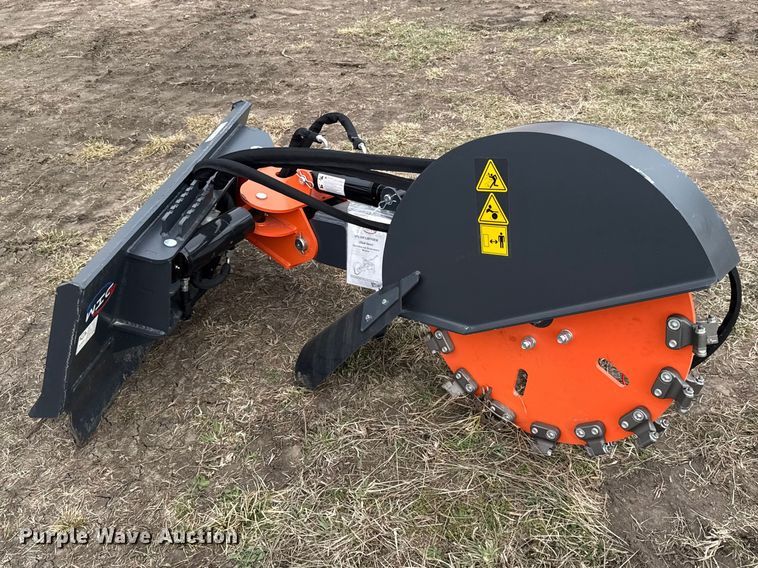 image for item DZ4340 2025 WIG skid steer stump grinder