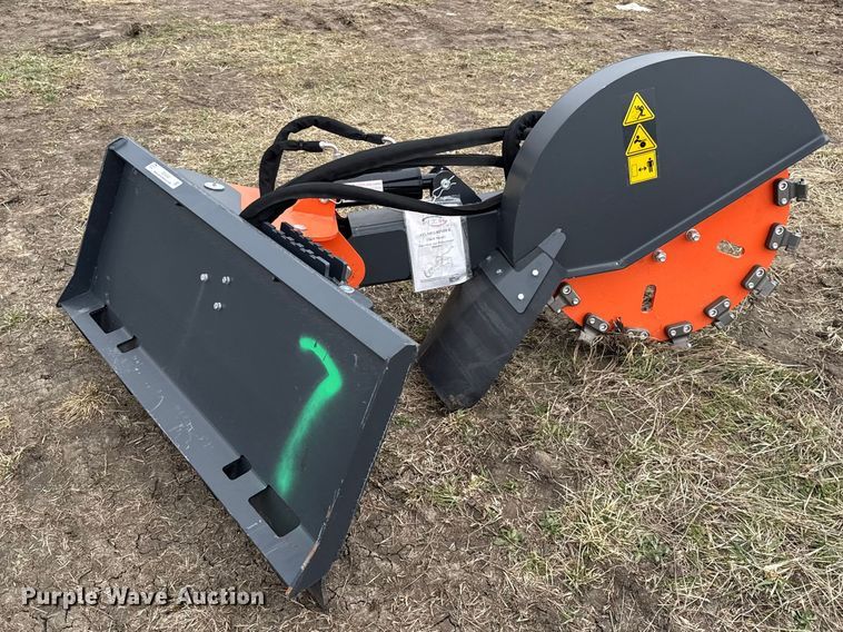 image for item DZ4340 2025 WIG skid steer stump grinder