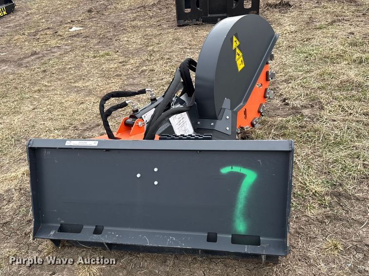 image for item DZ4340 2025 WIG skid steer stump grinder